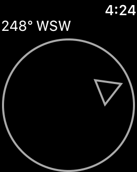 watchOS 6 compass