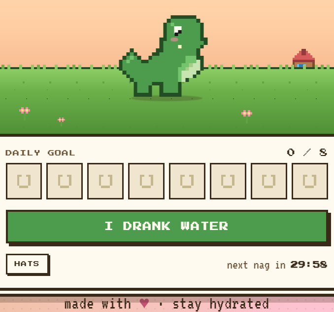 T-Rex H2O — wardrobe modal