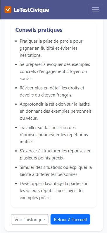 Rapport de simulation – recommandations personnalisées