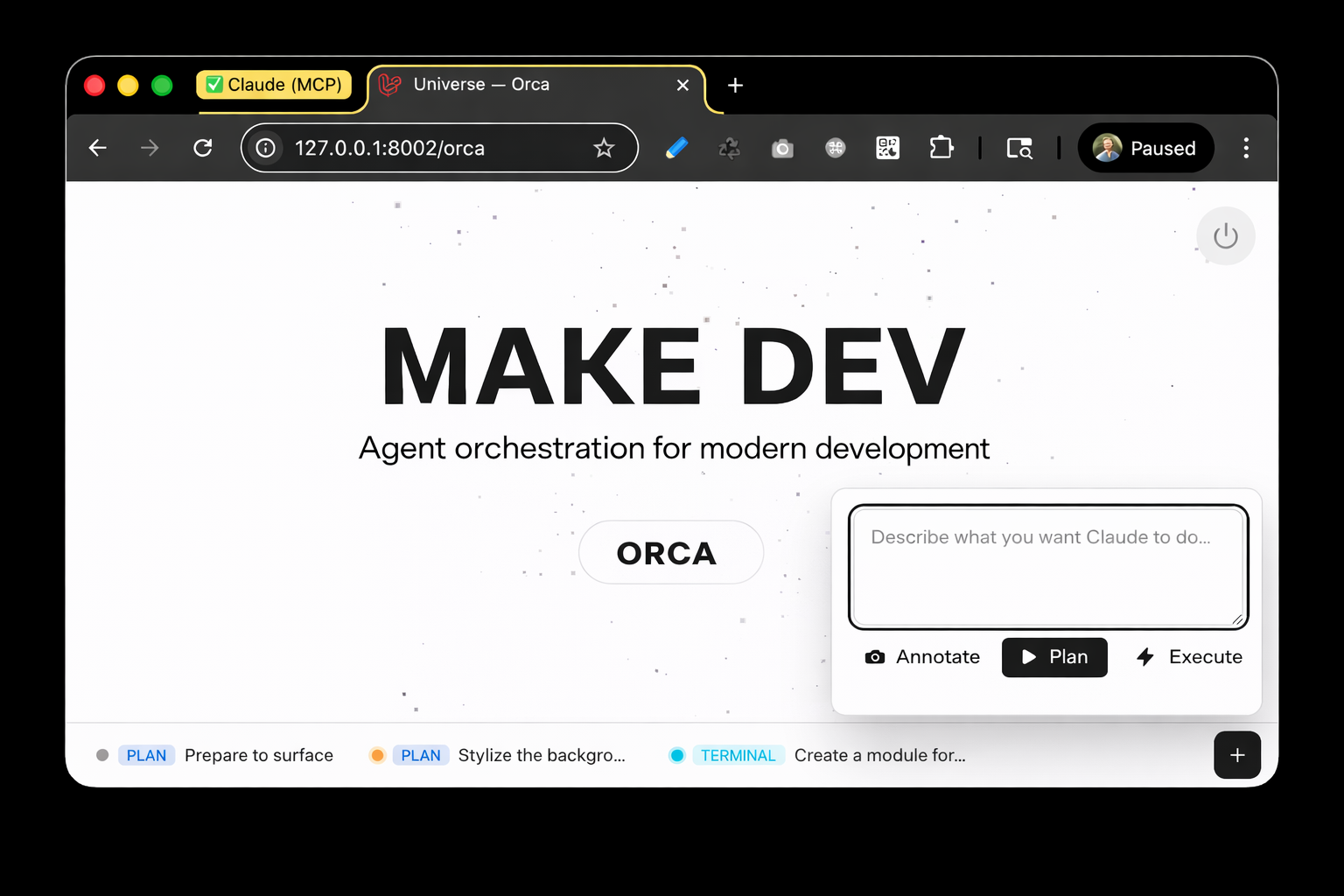 Orca Screenshot