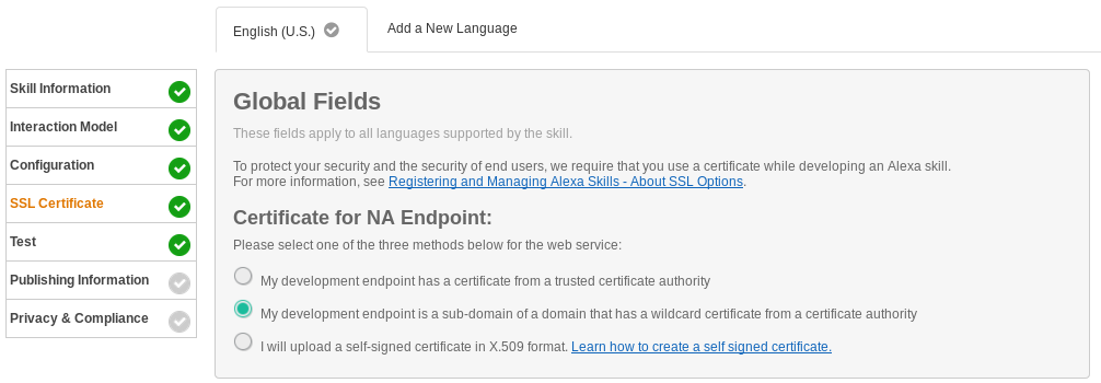 SSL-Certificate