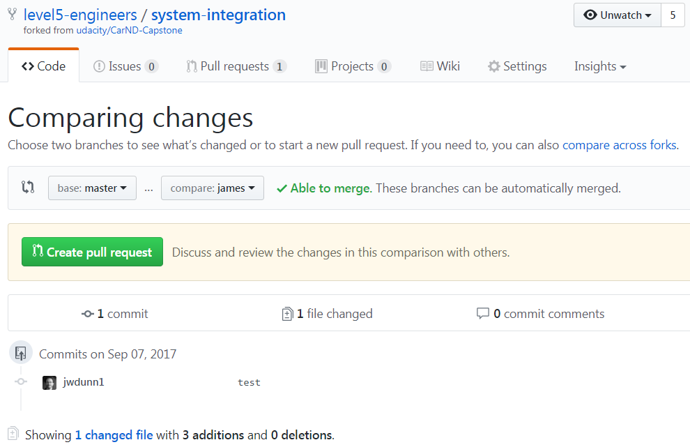 New pull request