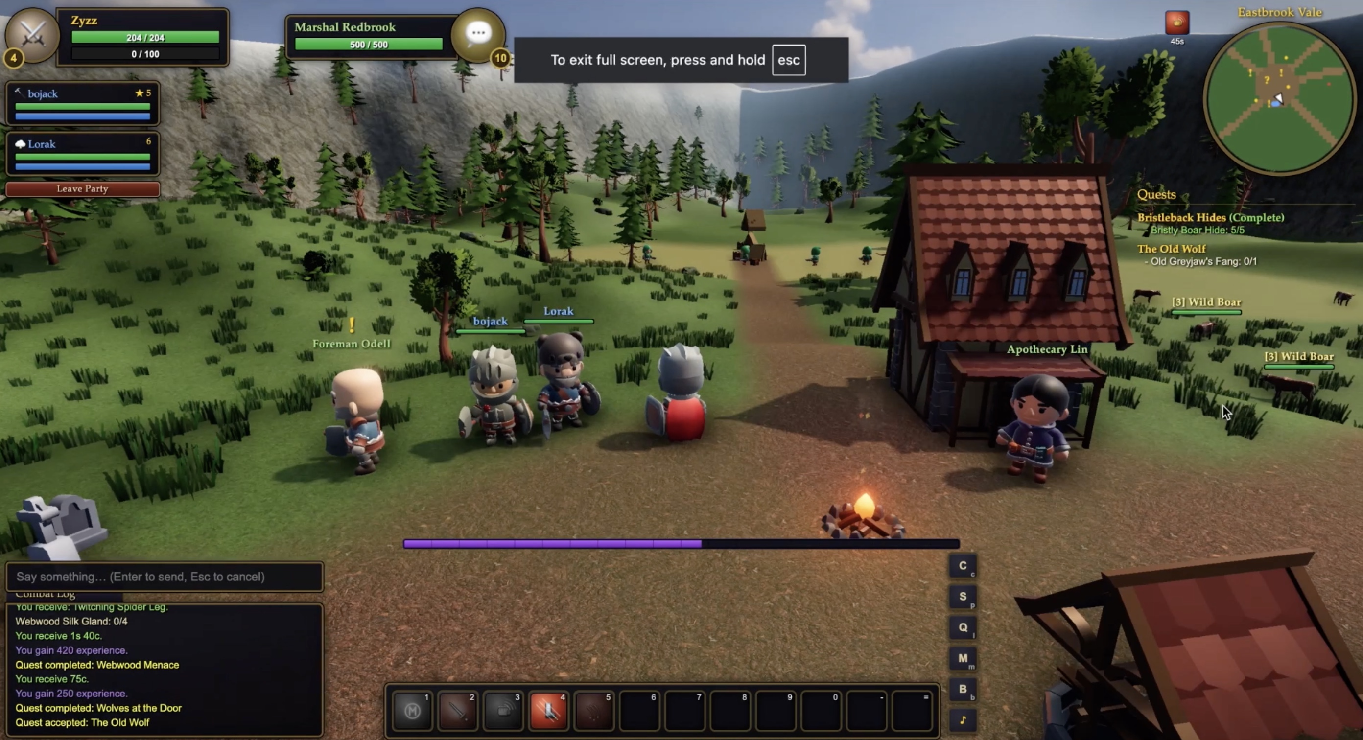一款可本地运行的“魔兽世界怀旧服”式网页MMO游戏:World of Claudecraft