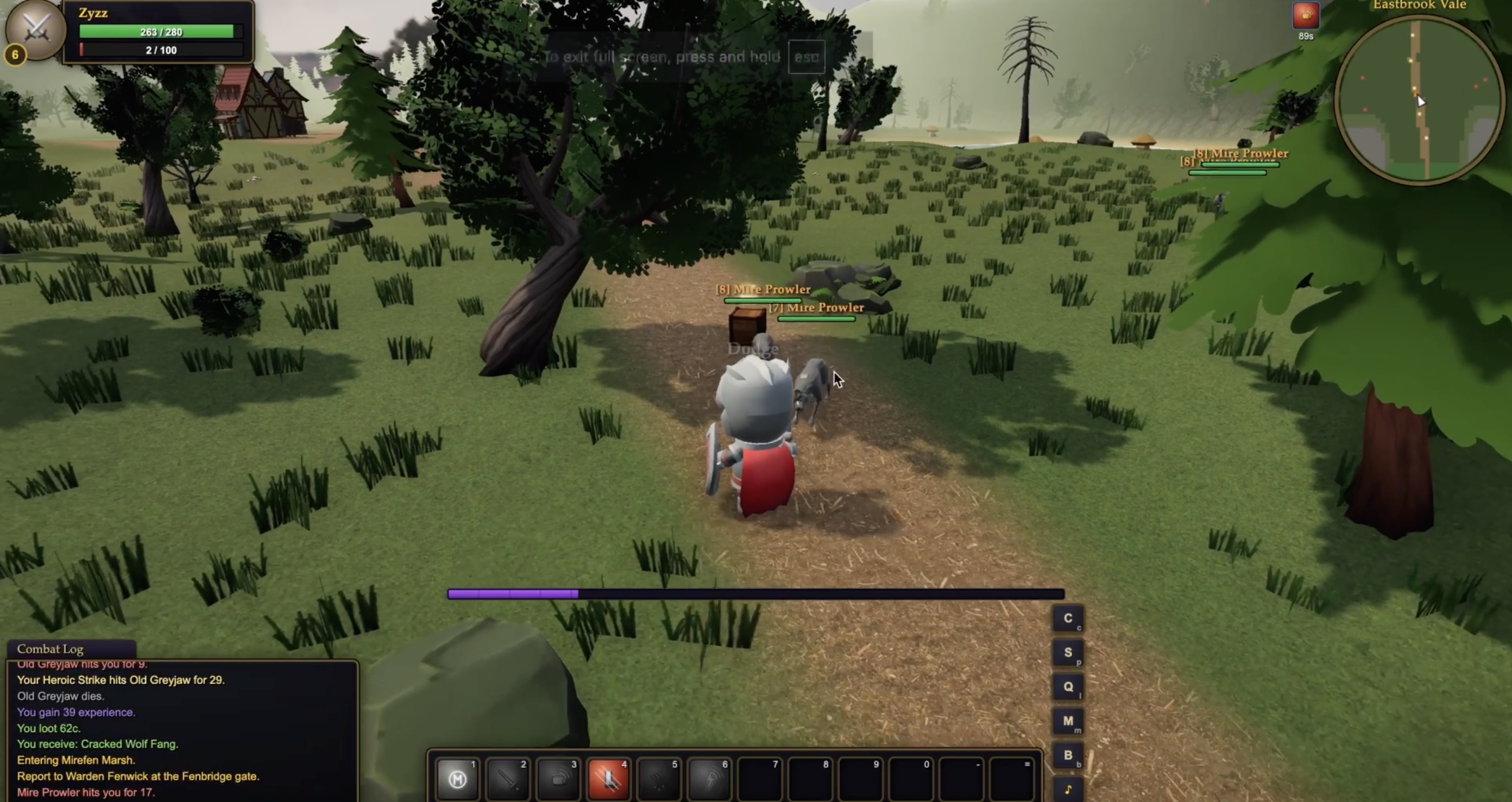 Old Greyjaw hunted down on the north road