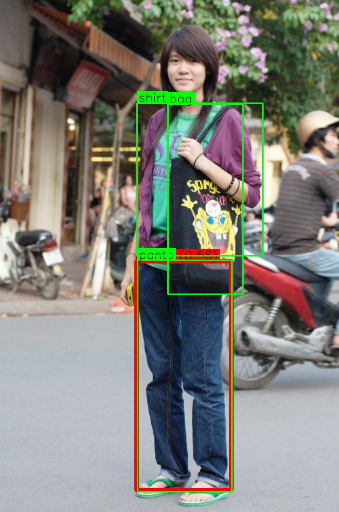 Detection before AViD fine-tuning