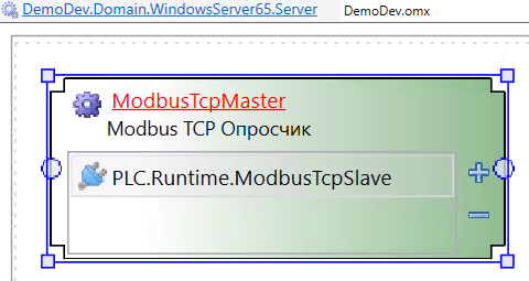 Логический адаптер Modbus TCP Опросчик