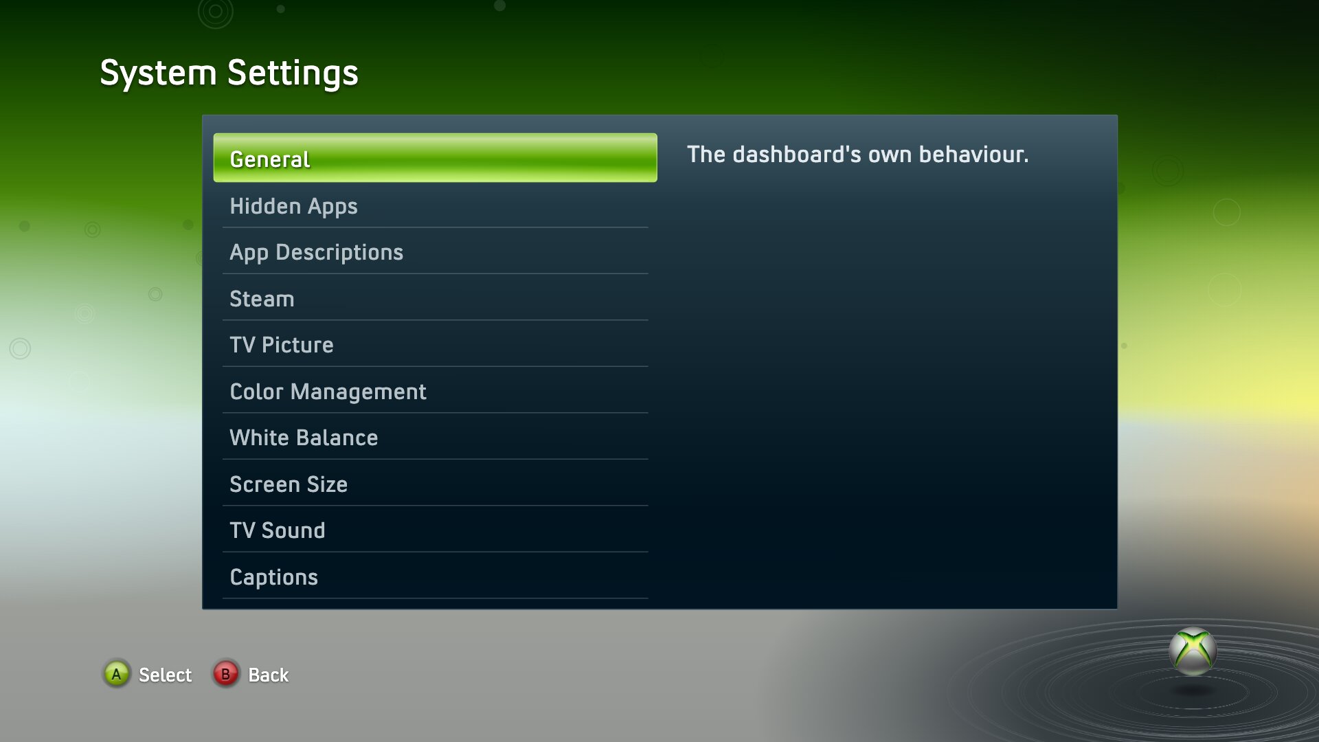 System Settings