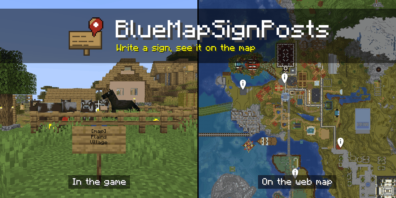BlueMapSignPosts
