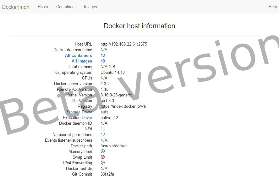 host details