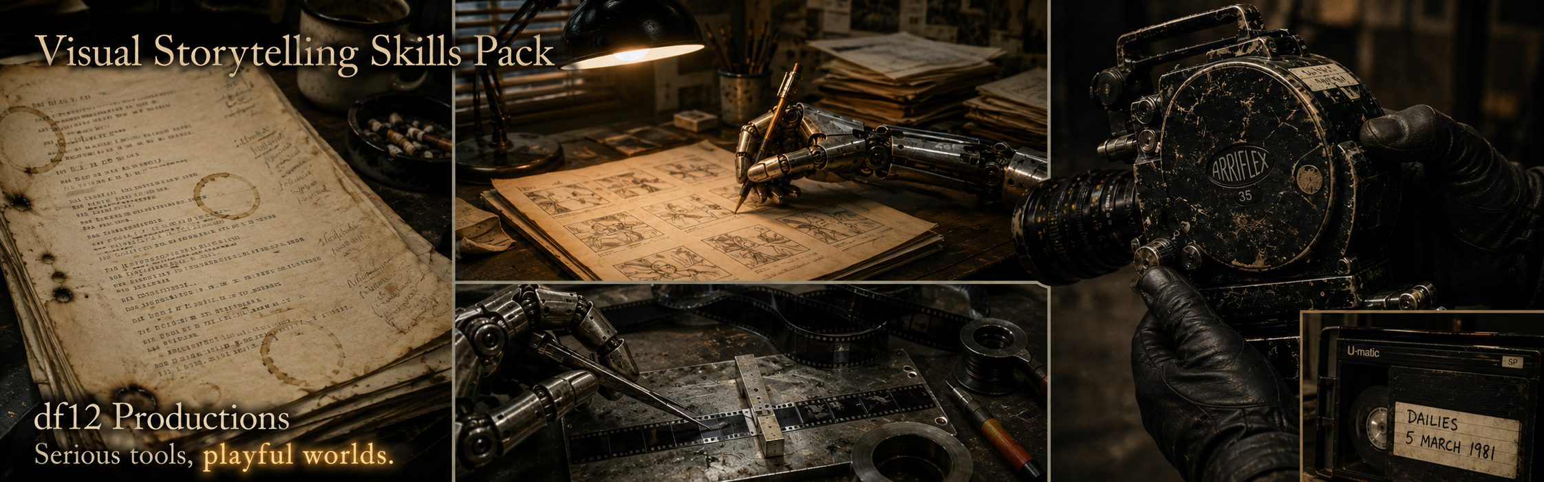 Visual storytelling skills banner