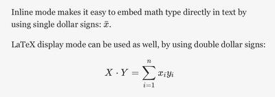 Katex equations