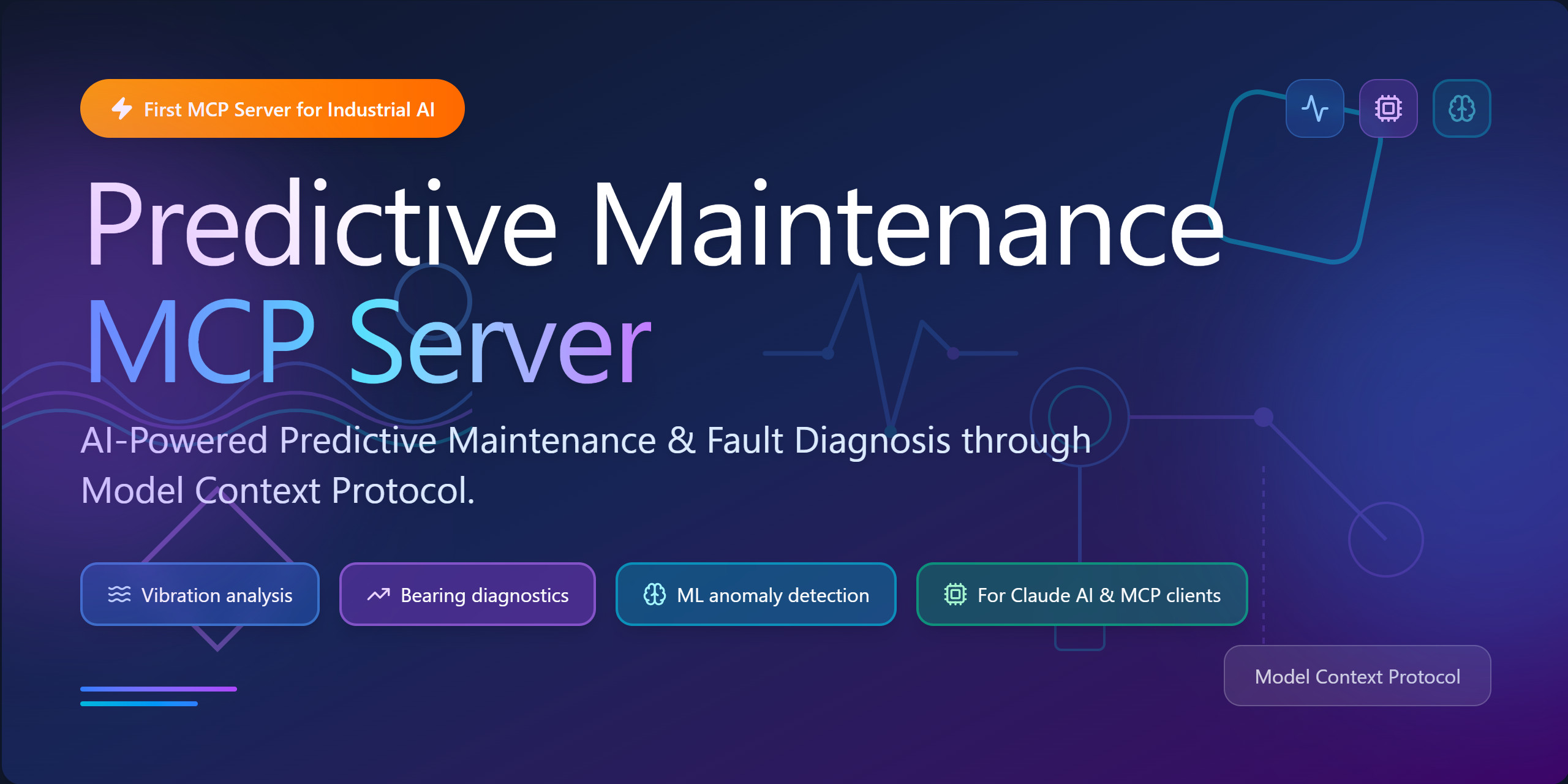 Predictive Maintenance MCP Server Cover