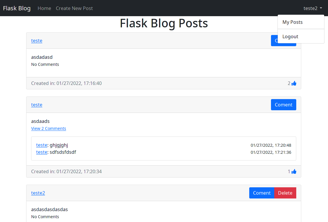 Flask-blog