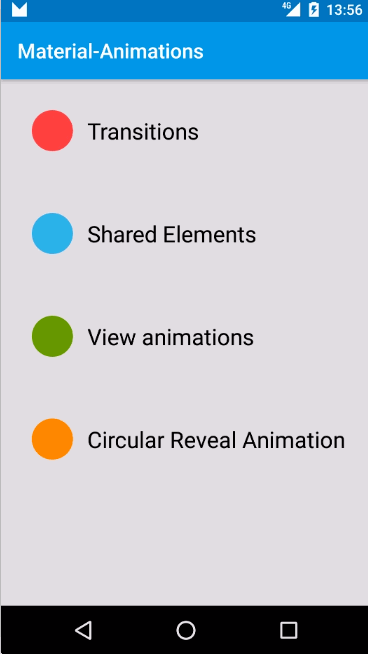 The Android Arsenal - Animations - Material-Animations