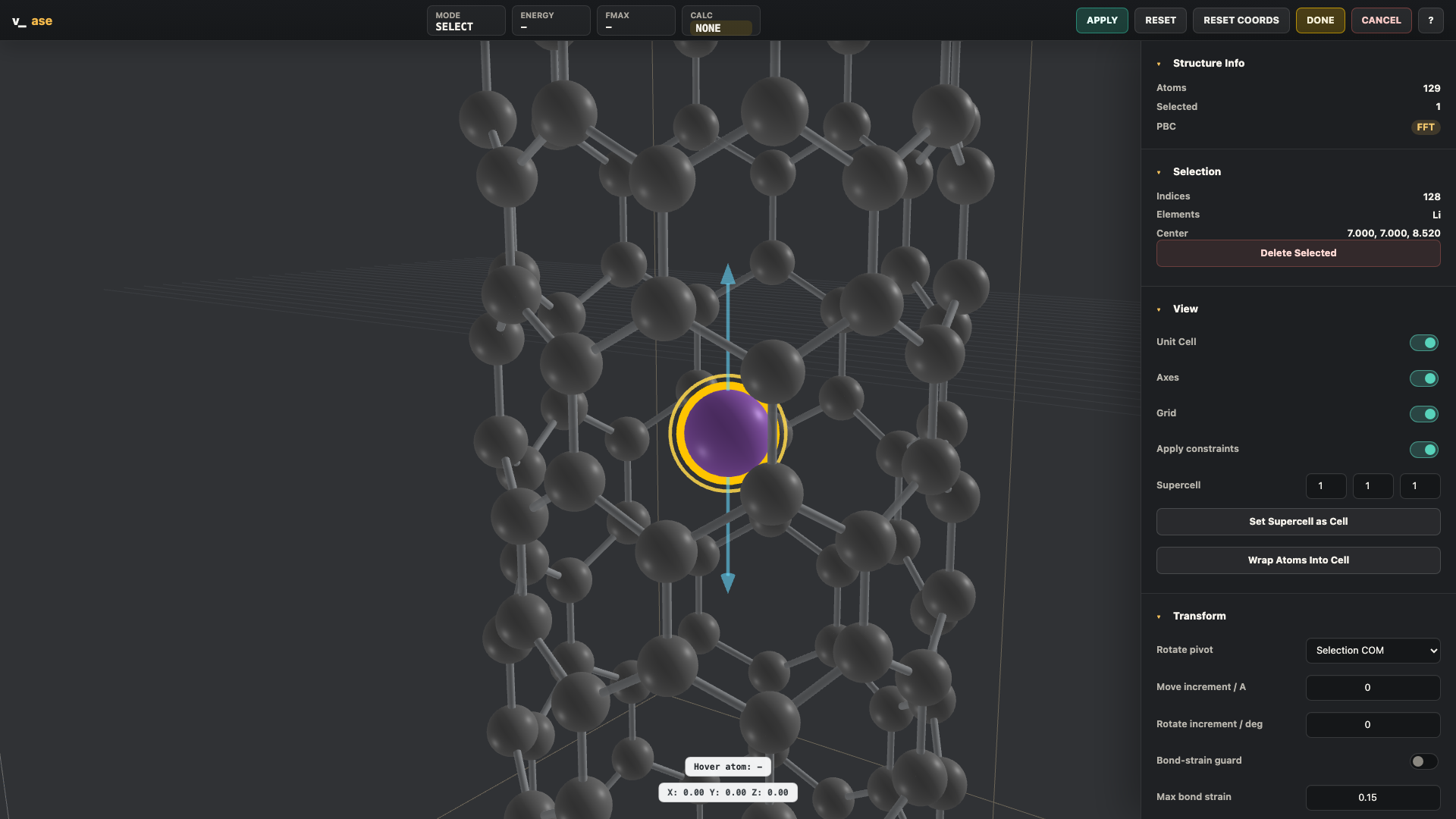 FixedLine and FixedPlane visualization