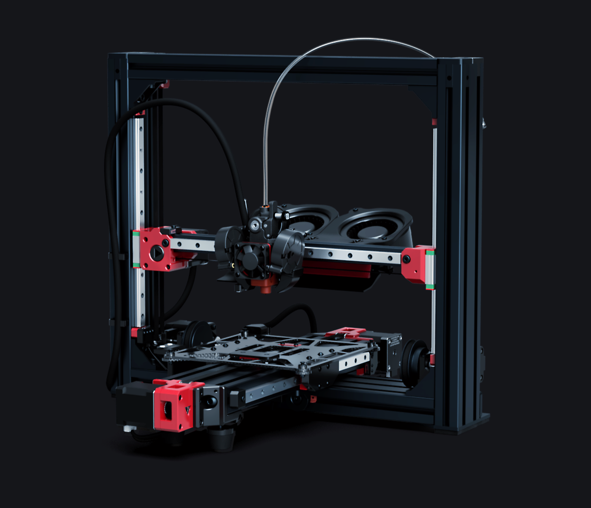 Image of LH Stinger 3D Printer Front View