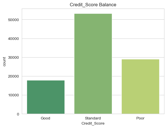 Target balance