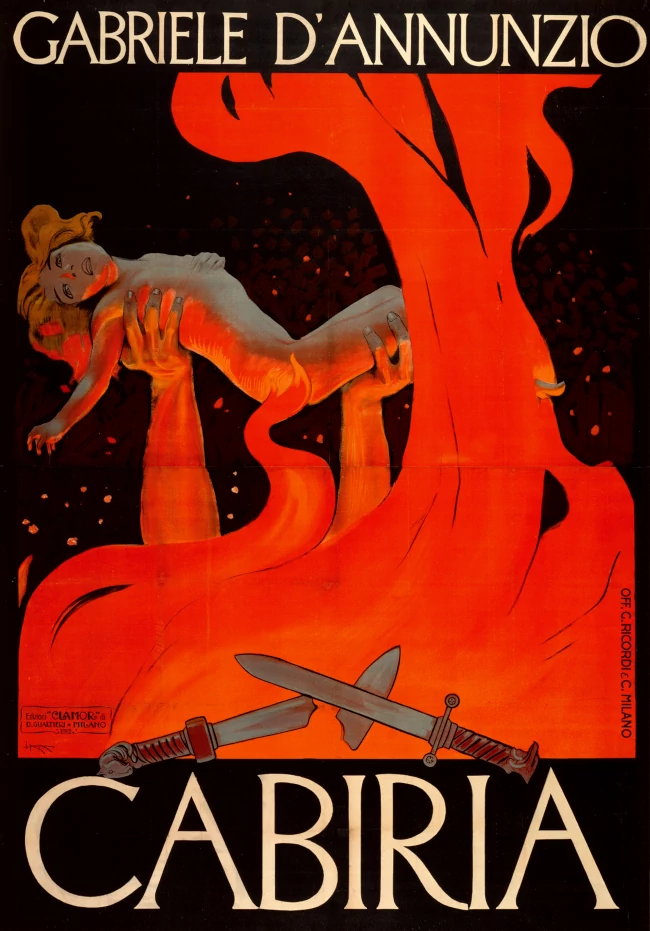 Film poster for Cabiria (1914)