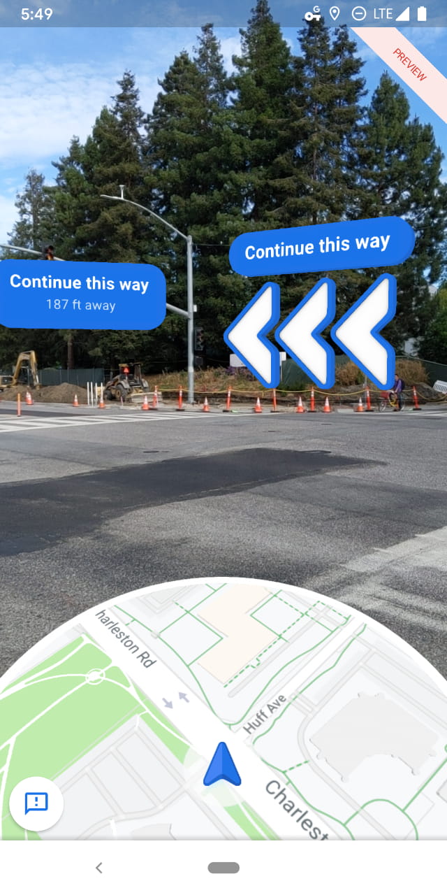 Google Maps AR Navigation