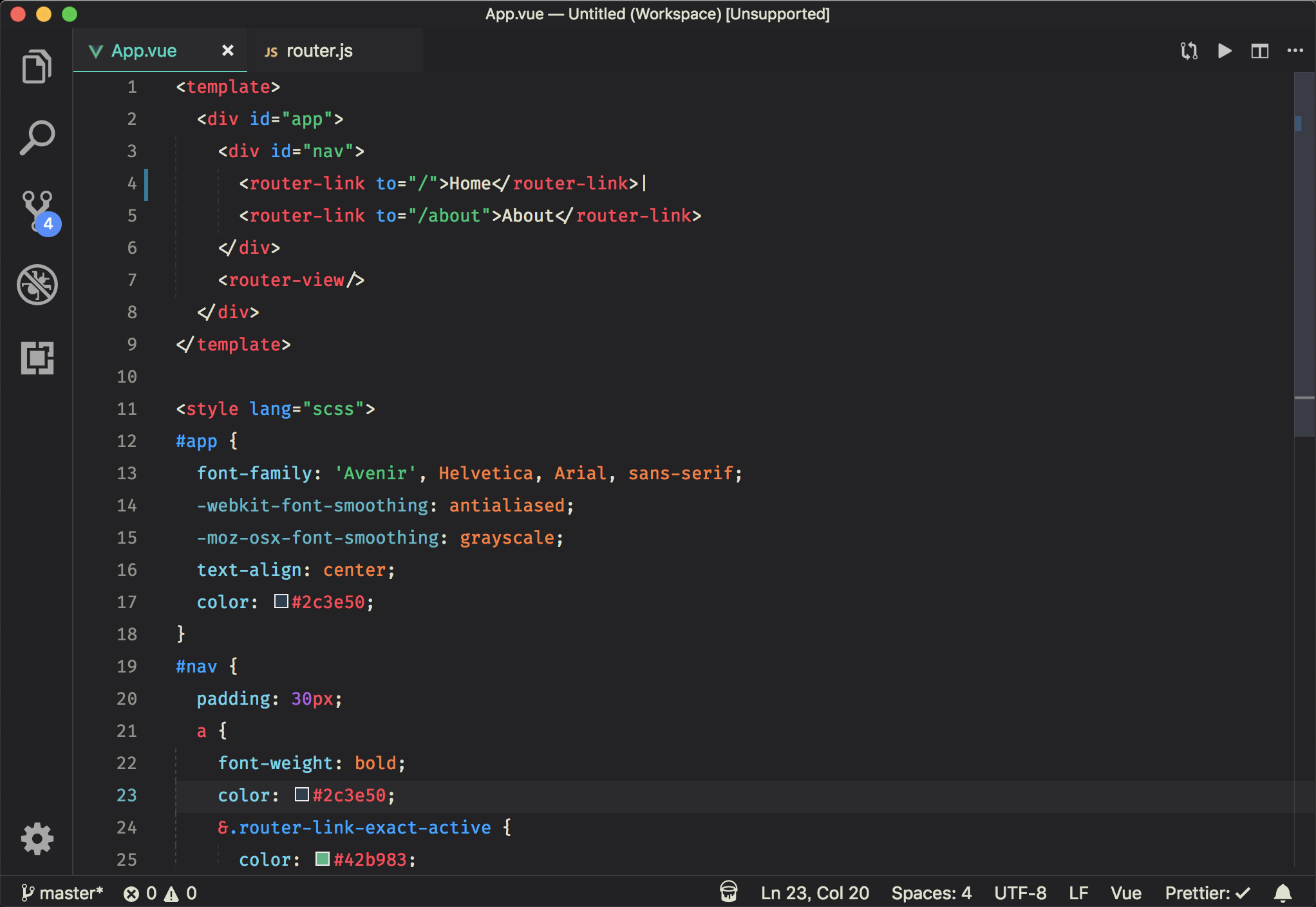 Theme Frontend Screenshot