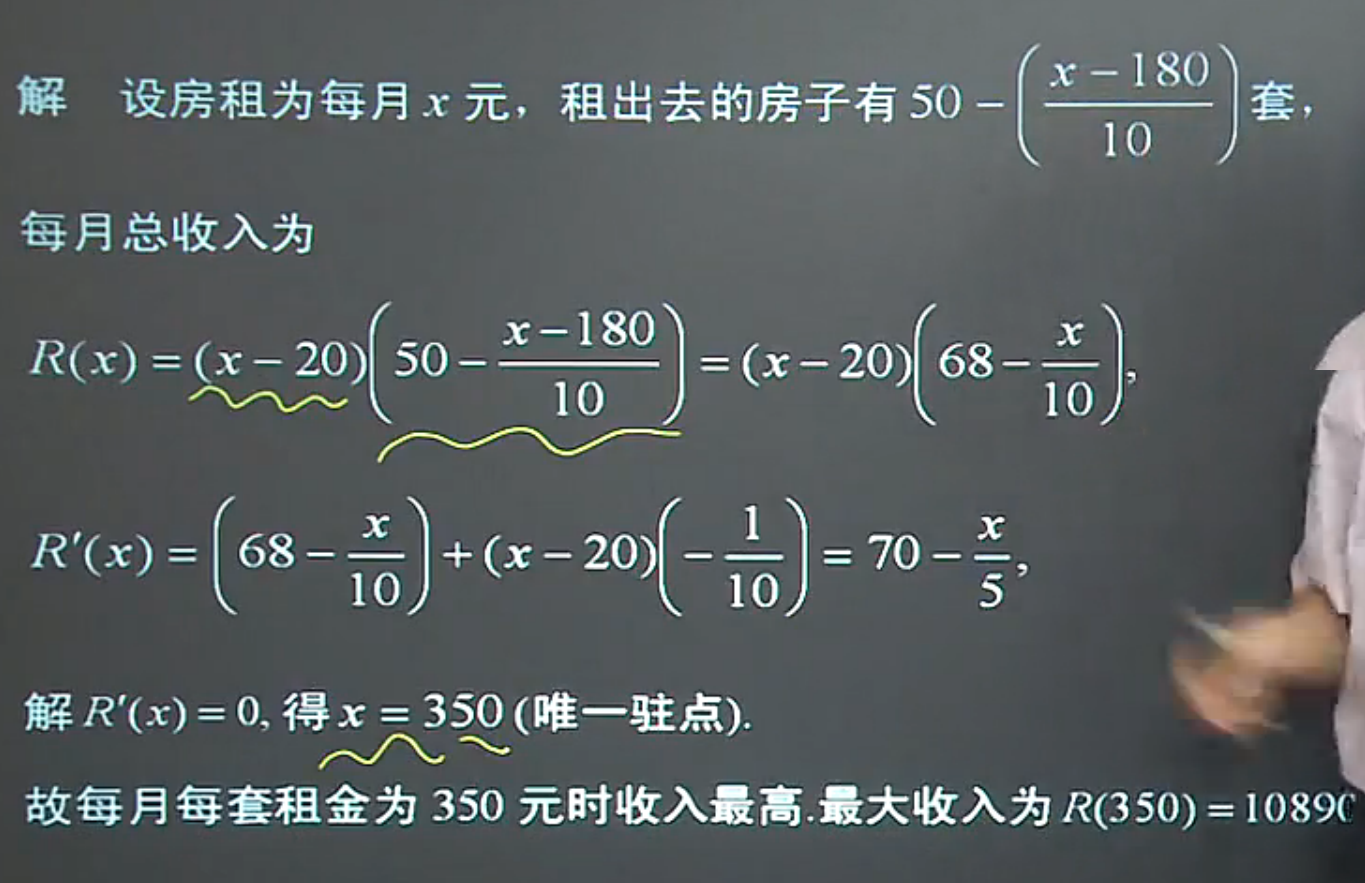 导数的应用