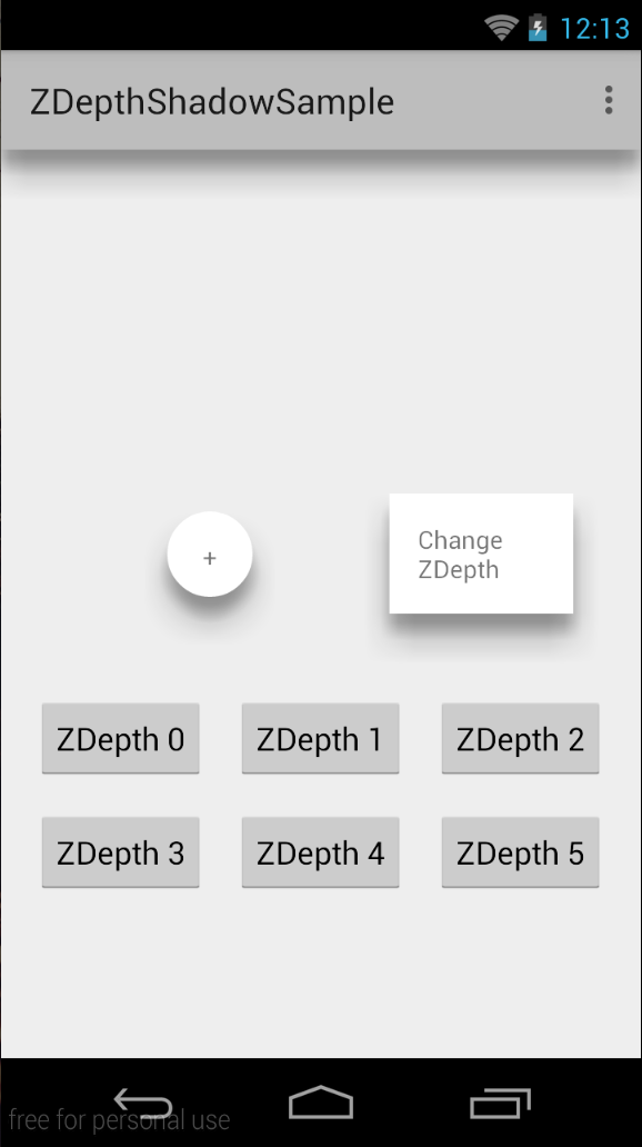 ZDepthShadowLayout GIF