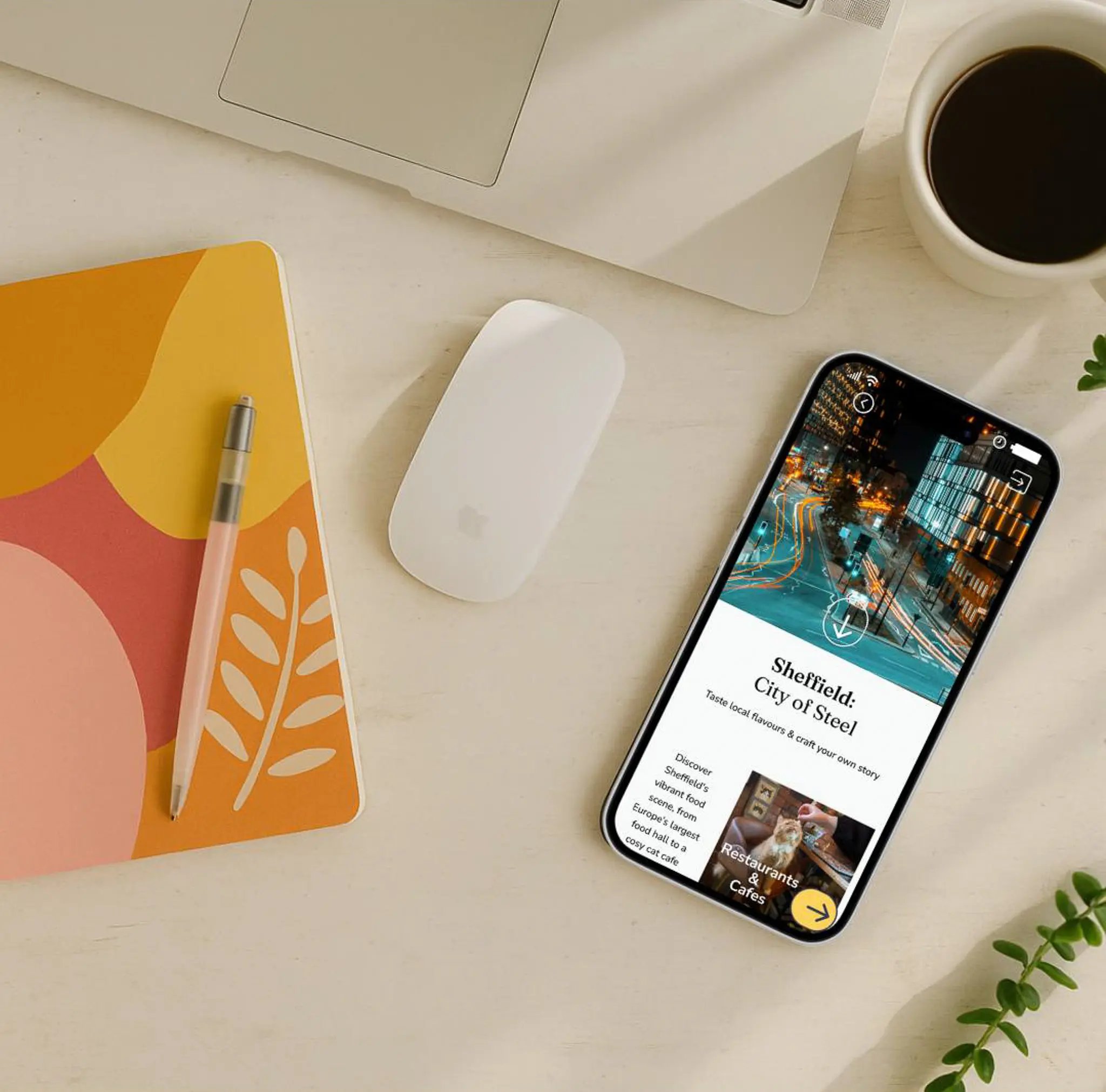 Secret Sheffield — étude de cas pour une application de guide urbain