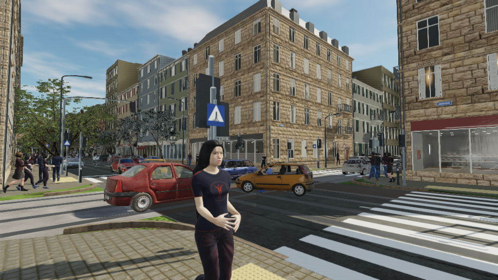 Street Simulator — corner to corner