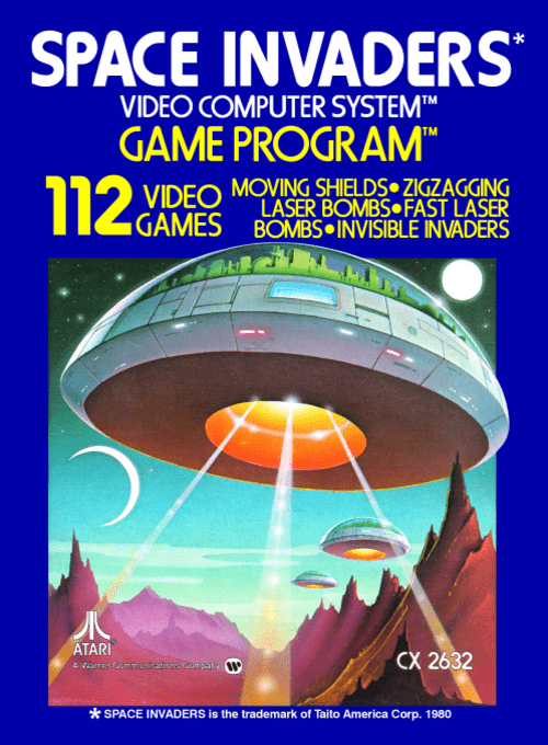 Space Invaders box art