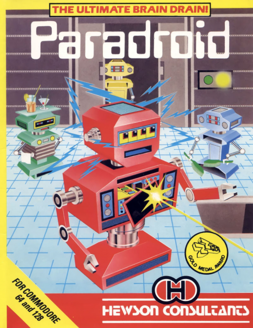 Paradroid (Freedroid Classic) artwork