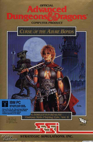 Curse of the Azure Bonds (coab) box art