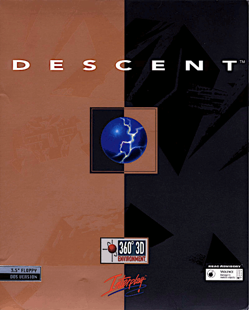 Descent (D1X 3DS) box art