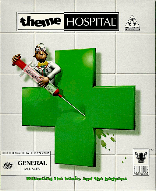 Theme Hospital box art