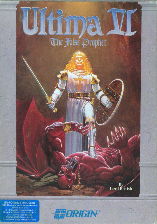Ultima VI: The False Prophet (u6-decompiled) box art