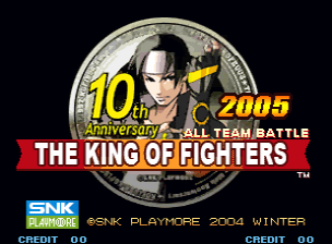 KOF 2005 title screen