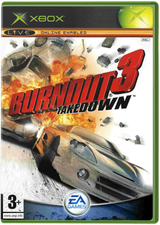 Burnout 3: Takedown artwork
