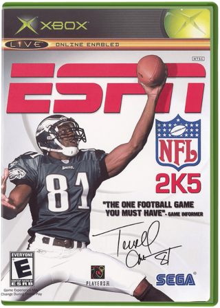 ESPN NFL 2K5 artwork