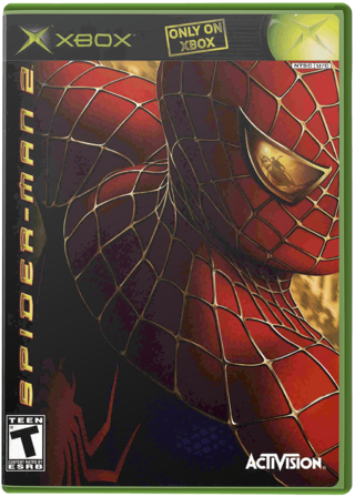 Spider-Man 2 box art for Xbox