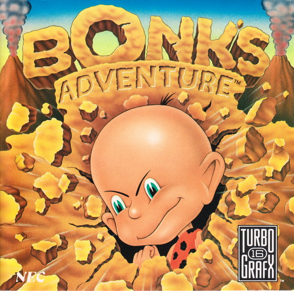 Bonk's Adventure box art