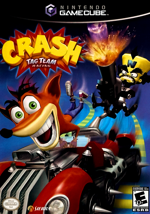 Crash Tag Team Racing box art