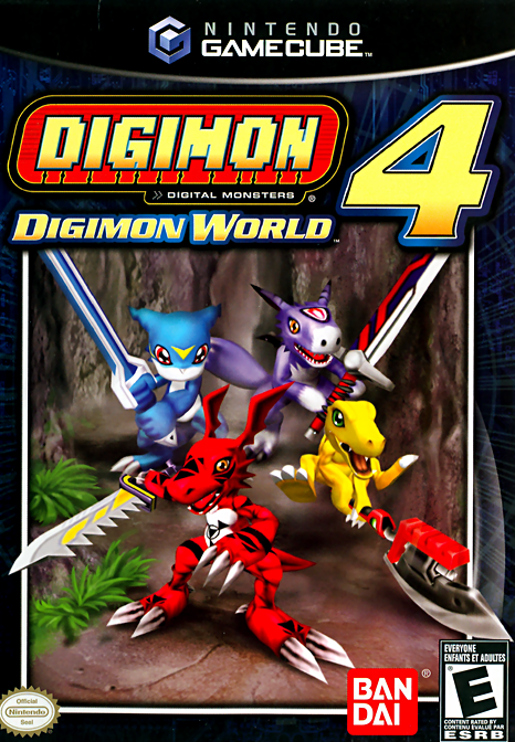 Digimon World 4 box art