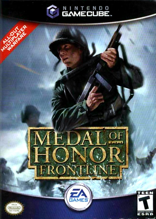 Medal of Honor: Frontline box art for Nintendo GameCube