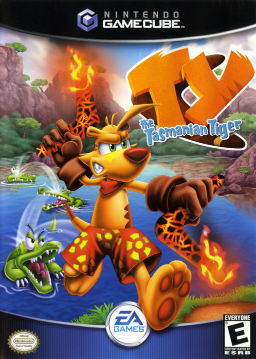 Ty the Tasmanian Tiger artwork