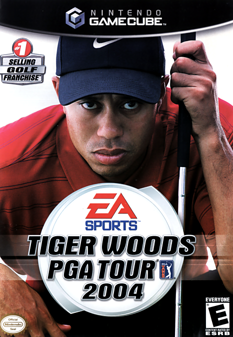Tiger Woods PGA Tour 2004 box art