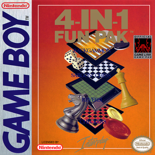 Carátula de 4-in-1 Fun Pak Game Boy PAL España