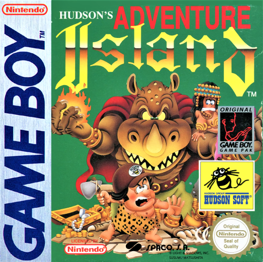 Carátula de Adventure Island Game Boy PAL España