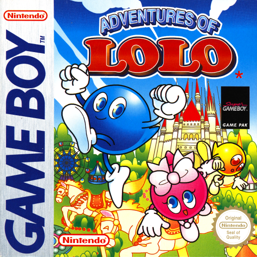 Carátula de Adventures of Lolo Game Boy PAL España