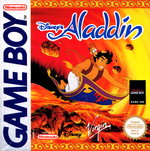 Carátula de Aladdin Game Boy PAL España