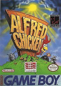 Carátula de Alfred Chicken Game Boy PAL España