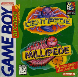 Arcade Classic No. 2 - Centipede _ Millipede (USA, Europe) (SGB Enhanced)